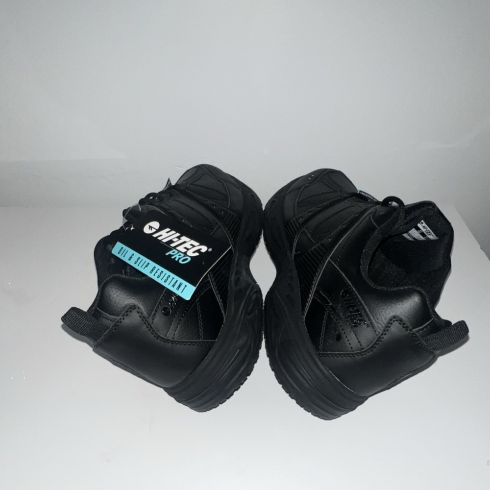 17N11/HI-TEC Pro HT SR Fusion Black X-Wide Men's Work Sneaker Oil Slip Resistant - Picture 7 of 11